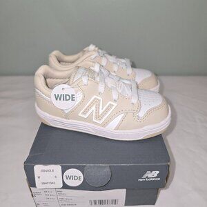 New Balance 480 US Kids Sneakers Timberwolf/White, Toddler Size 6 Wide, New